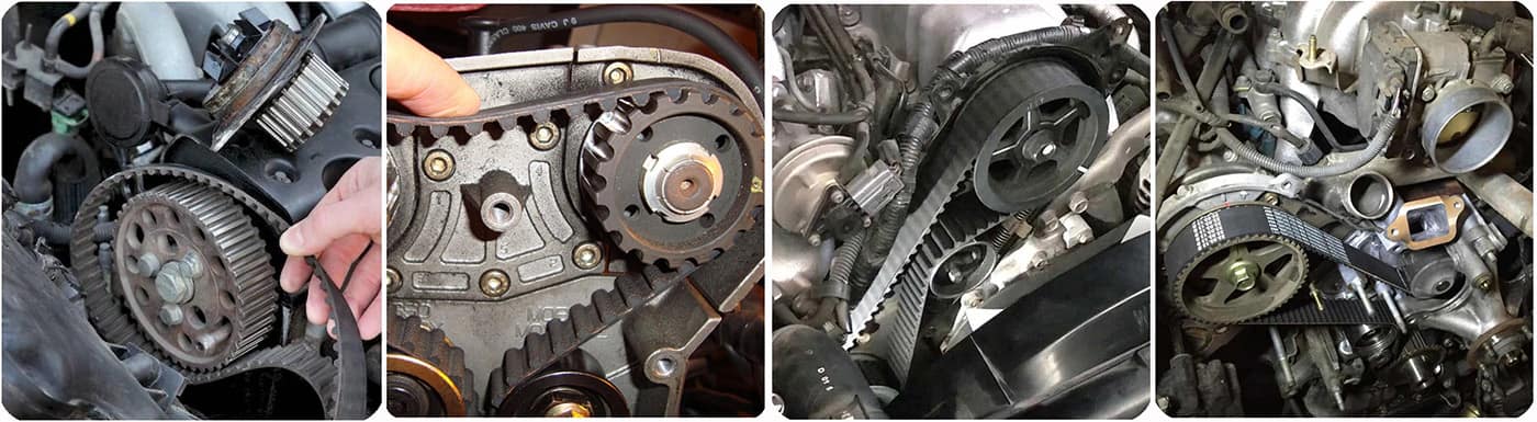 timing belts with rubber